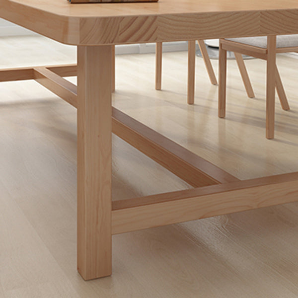 Modern Rectangle Dining Table 1/5/6/7 Pieces Dining Set for Dining Room