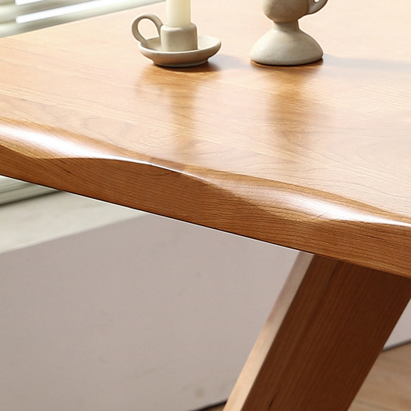 Dining Room Dinner Kitchen Table Solid Wood Rectangle Dining Table