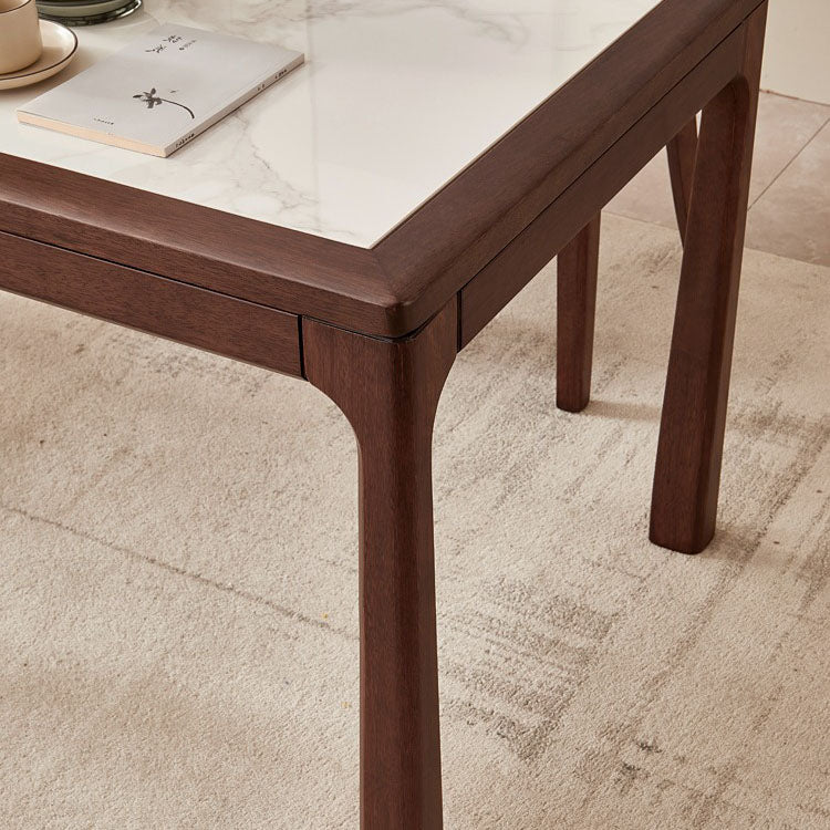 Sintered Stone Top Table Rectangle Dining Table for Dining Room