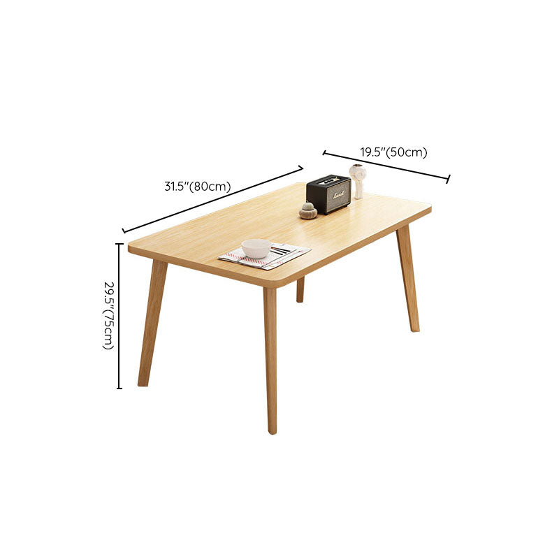 4 Legs Dining Table Solid Wood Dining Furniture for Dining Room