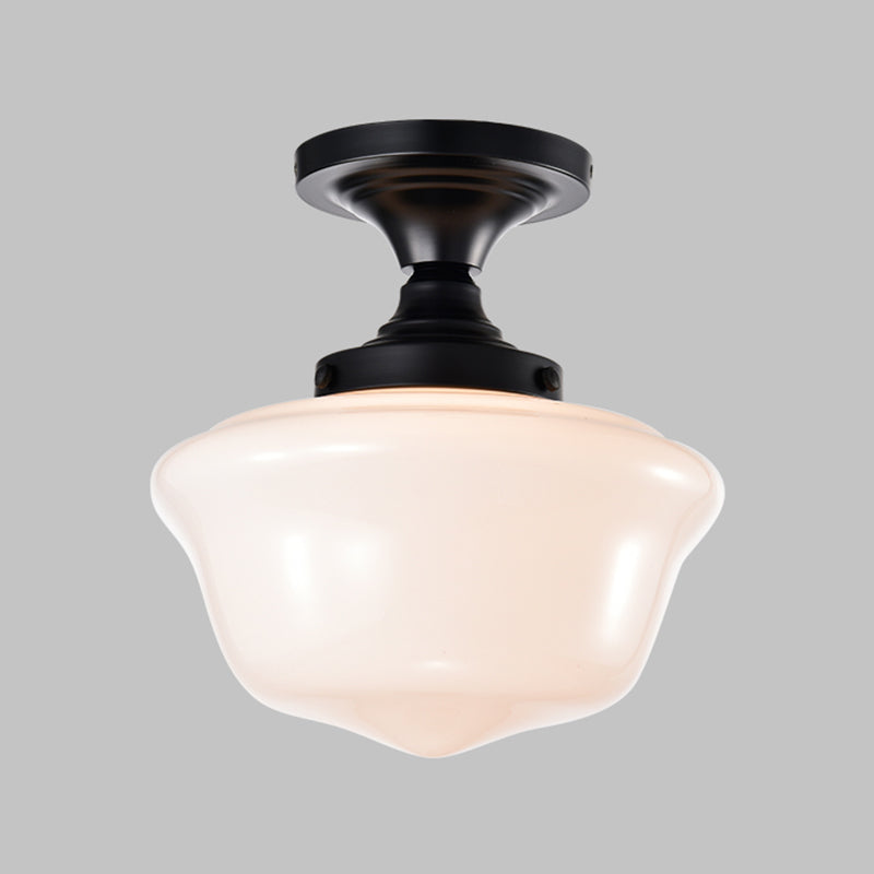 Modern Simple Metal Ceiling Light Geometry Shape Ceiling Lamp for Bedroom