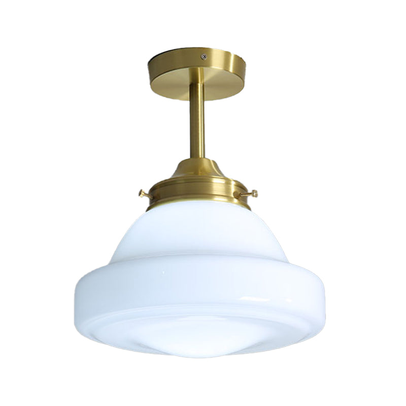 Modern Simple Metal Ceiling Light Geometry Shape Ceiling Lamp for Bedroom