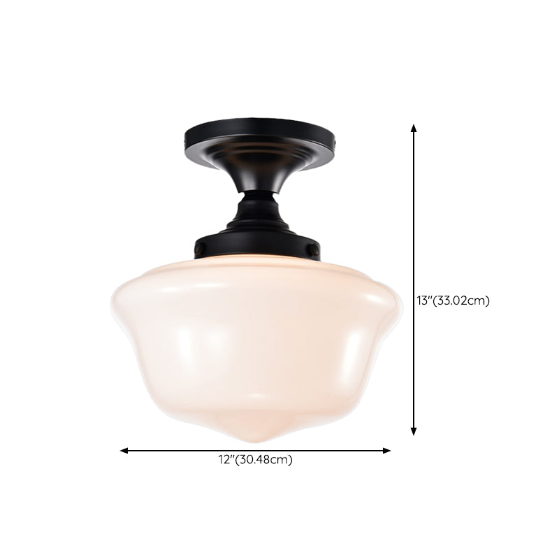 Modern Simple Metal Ceiling Light Geometry Shape Ceiling Lamp for Bedroom