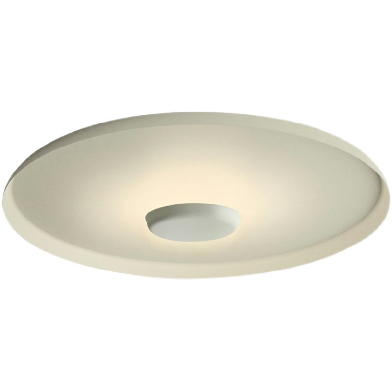 Nordic Disk Flush Mount Metal LED Ceiling Light Fixture for Bedroom