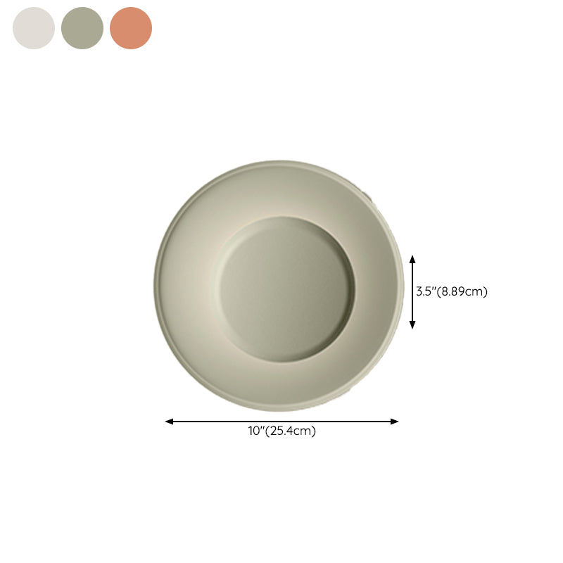 Nordic Disk Flush Mount Metal LED Ceiling Light Fixture for Bedroom