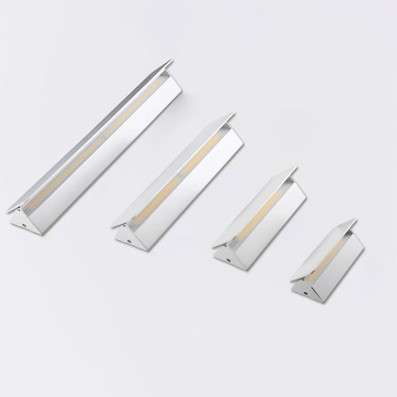 Single Contemporary White Wall Mounted Sconce Metallic Shaded Wall Light