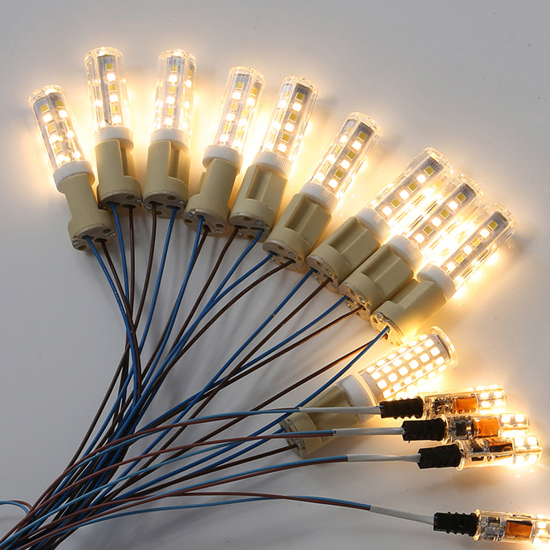 Unique Shape Crystal Wall Lighting Modern Style 3 Lights Wall Mounted Light in Silver