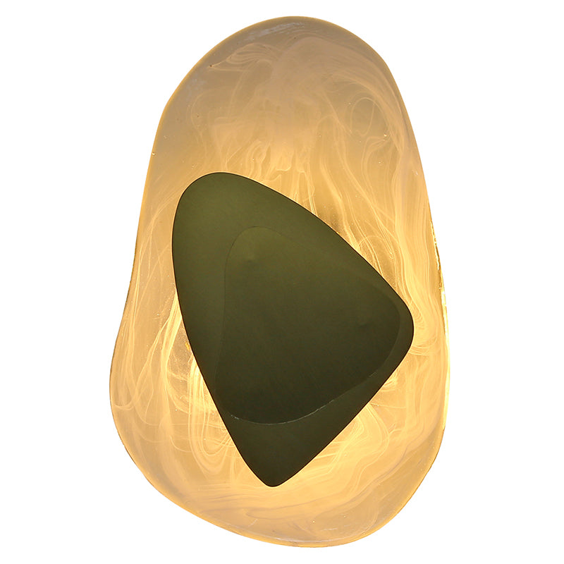 Geometric Shape Metal Wall Lighting Modern Style 1 Light Wall Mounted Light