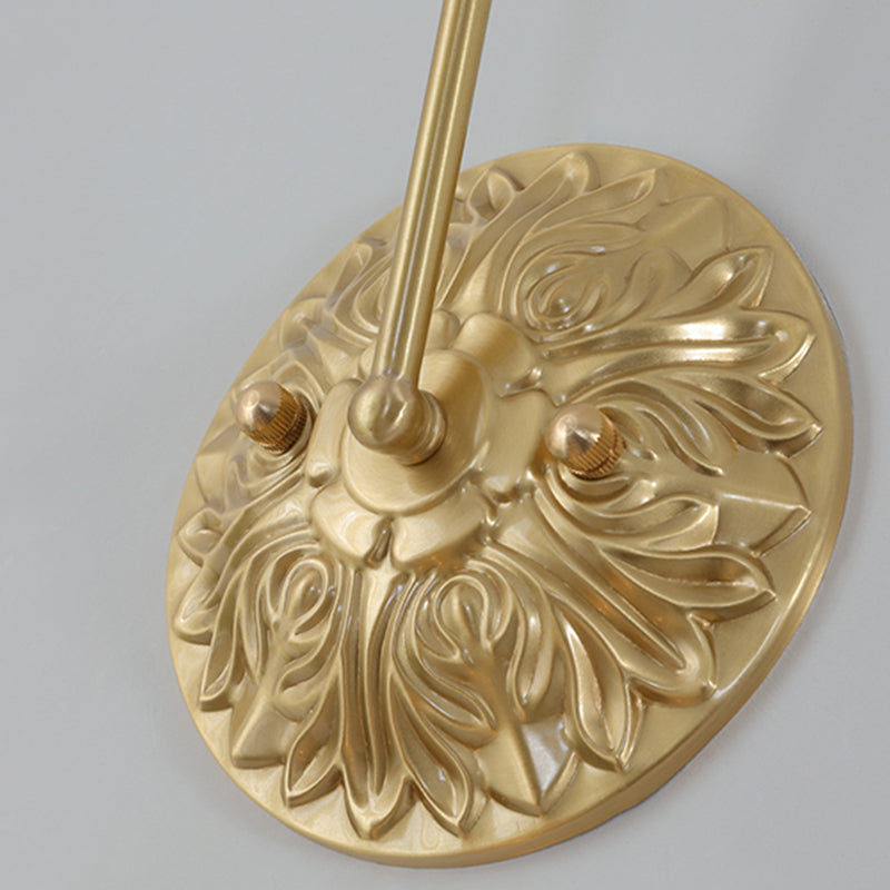 Nordic Style Wall Mount Light Cylinder Shape Crystal Wall Lamp for Bedroom