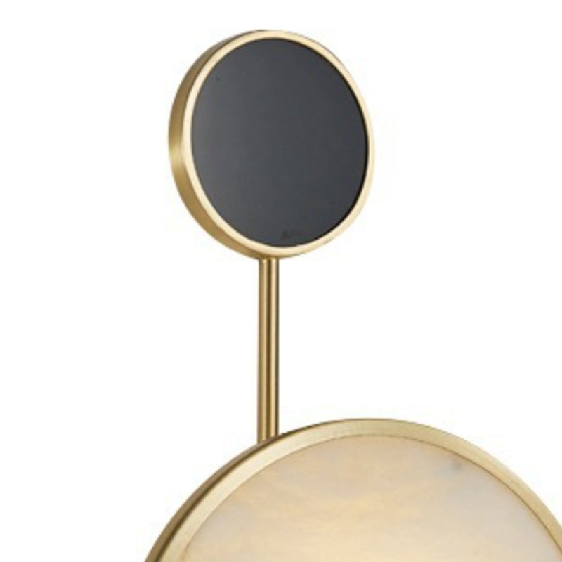 Contemporary Wall Light Golden Metal Lighting for Living Room