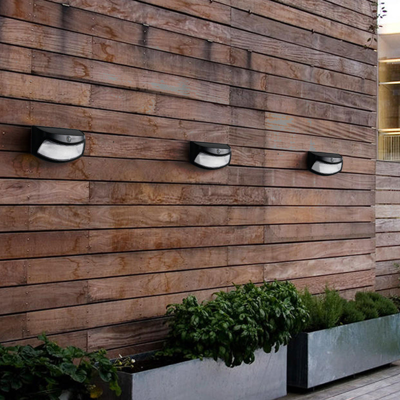 Interior LED Wall Mount Fixture in Black / Brown Finish Minimalist Wall Lighting