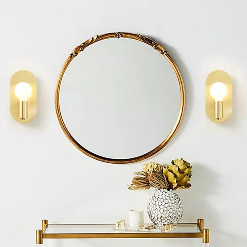 Nordic Style Vanity Light Metal 1 Light Vanity Lamp for Shower Room