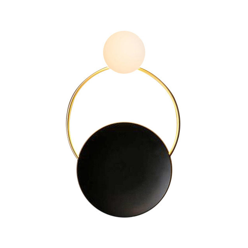1/2-Light Black/Golden Bathroom Vanity Light Modern Unique Bath Bar