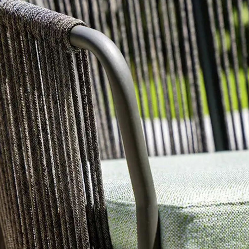 Round Patio Dining Table Set 1/2/5/6 Pcs Stone Top Patio Dining Table with Chairs