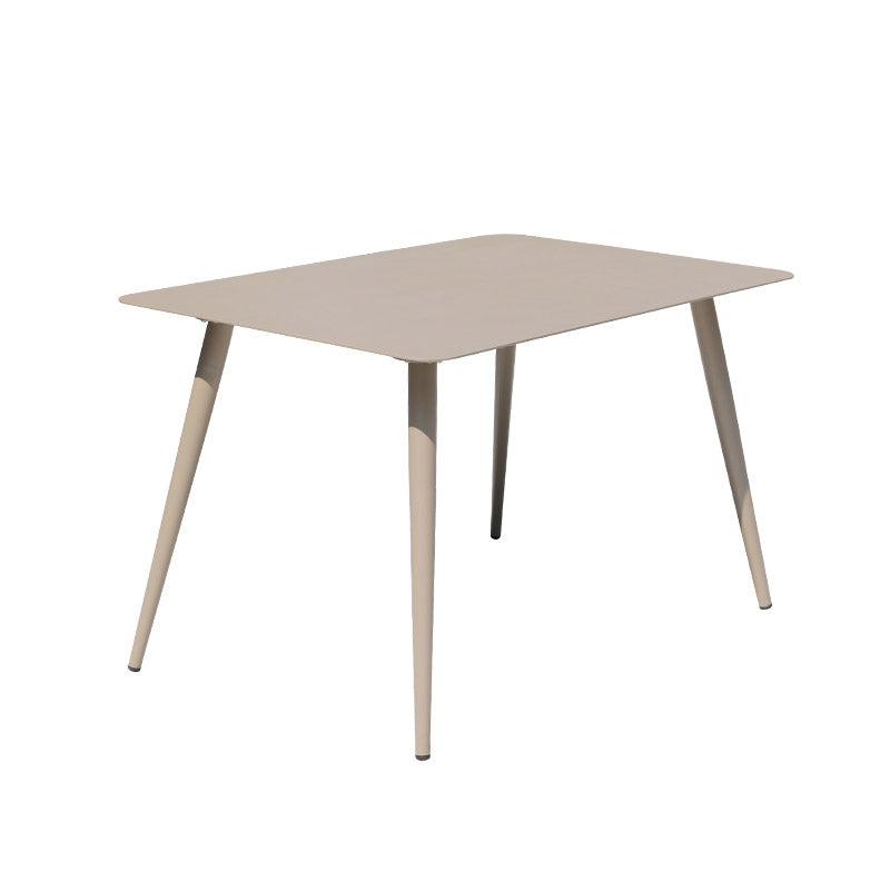 Boho Patio Dining Table Set 1/3/5/7/9 Pcs Aluminum Frame Dining Table and Chairs