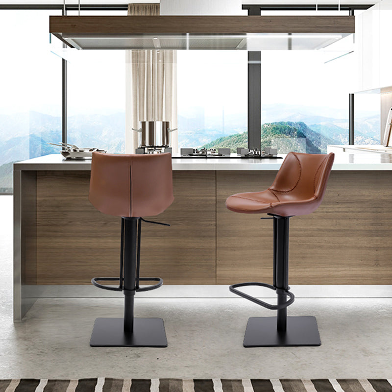 Industrial Counter Height Stools Armless Counter Chair for Restaurant