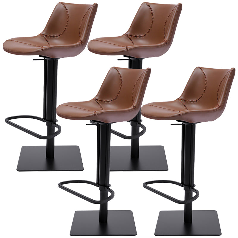 Industrial Counter Height Stools Armless Counter Chair for Restaurant