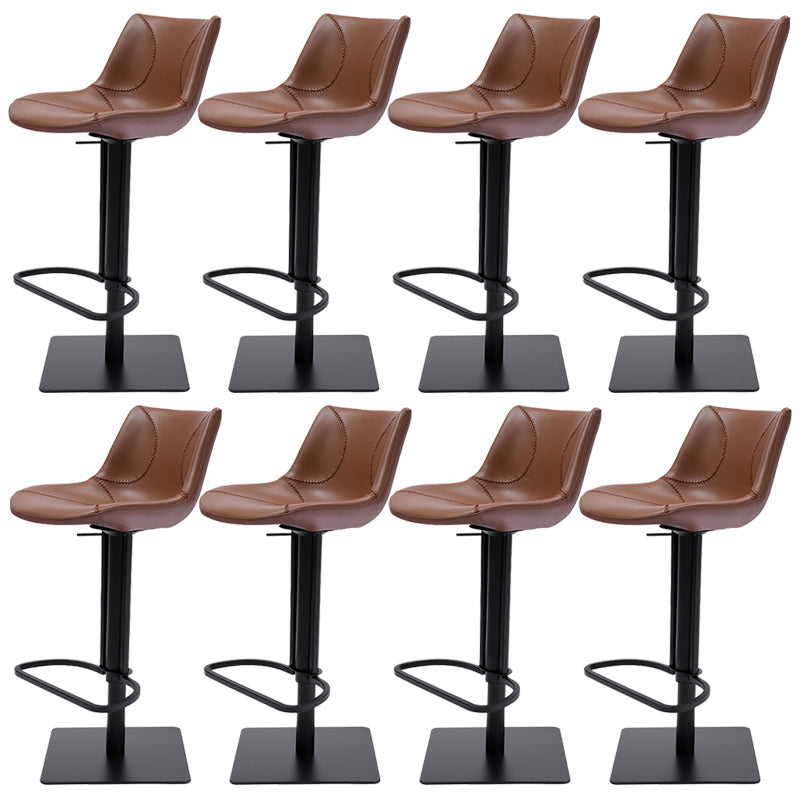 Industrial Counter Height Stools Armless Counter Chair for Restaurant