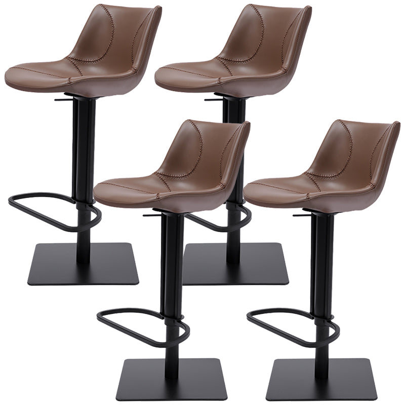 Industrial Counter Height Stools Armless Counter Chair for Restaurant