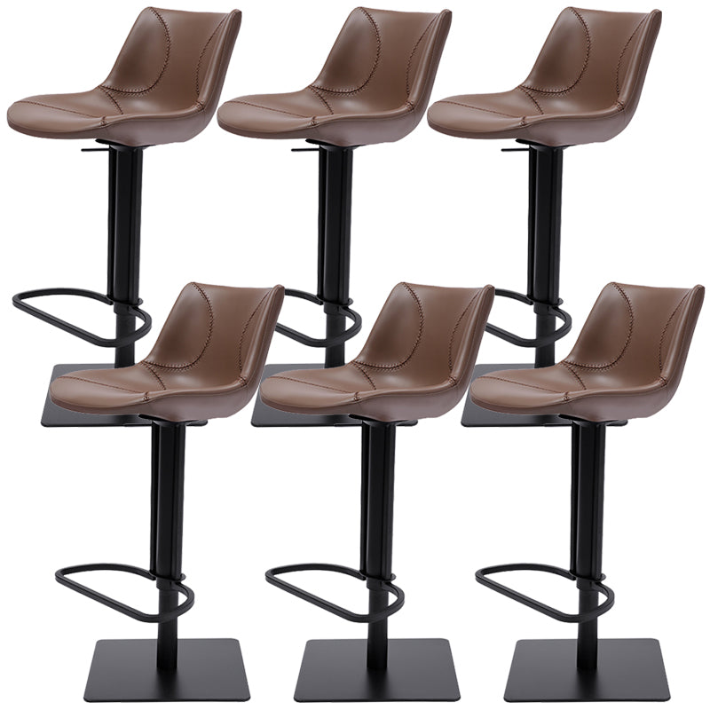 Industrial Counter Height Stools Armless Counter Chair for Restaurant