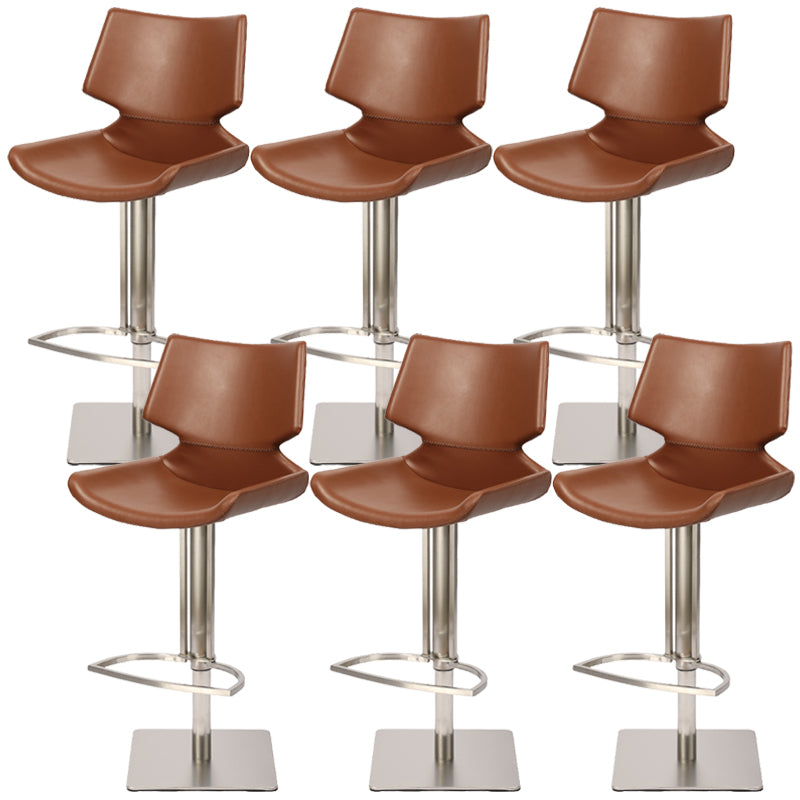 Armless Counter Chair Industrial Counter Height Stools for Restaurant