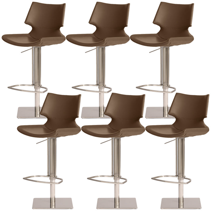 Armless Counter Chair Industrial Counter Height Stools for Restaurant