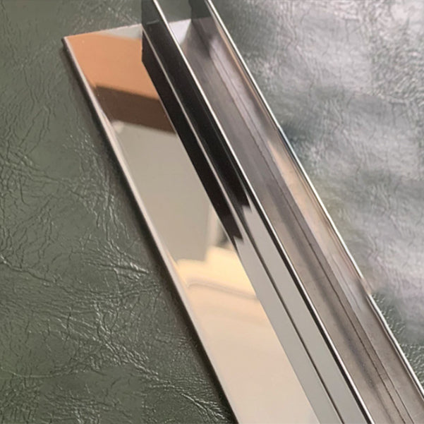 Contemporary Single Fixed Tempered Shower Screen Frameless Transparent Fixed Glass Panel