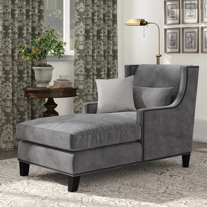Modern Style Lounge Chair Solid Color Lounge Couch for Bedroom and Living Room