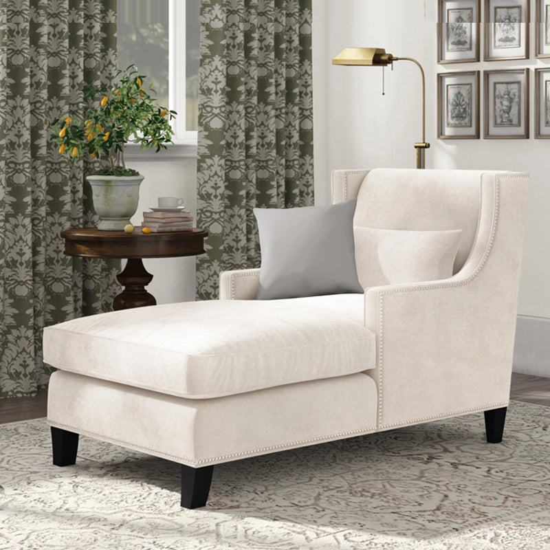 Modern Style Lounge Chair Solid Color Lounge Couch for Bedroom and Living Room