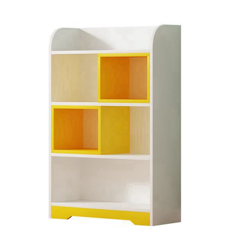 Scandinavian Book Shelf Freestanding Standard Kids Bookshelf in Wood