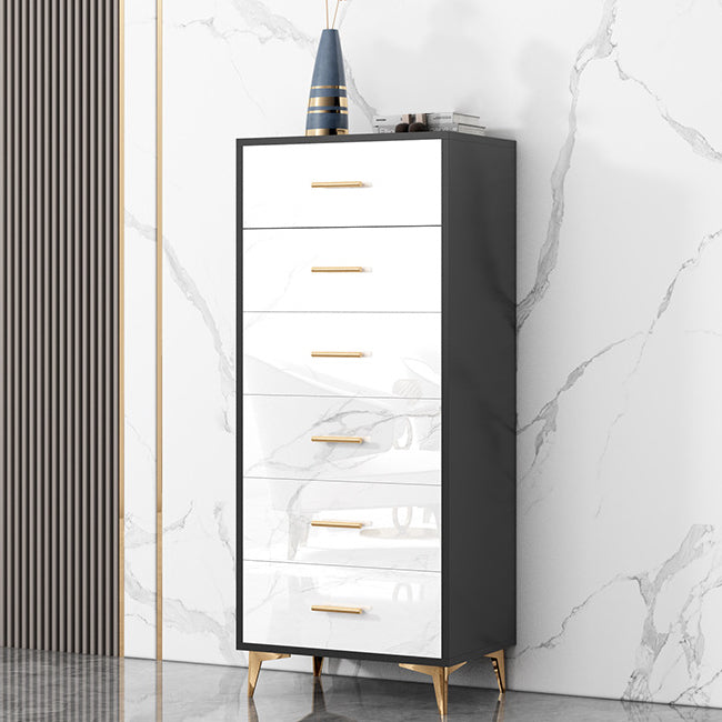 Modern Dresser Manufactured Wood Storage Chest Dresser with 3/4/5/6 Drawers