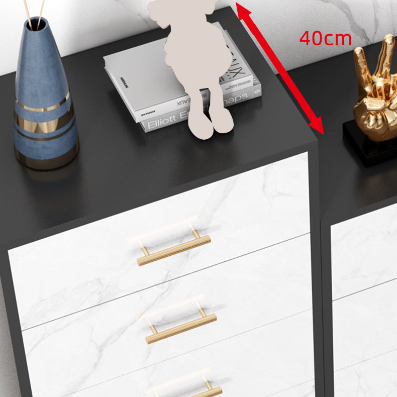 Modern Dresser Manufactured Wood Storage Chest Dresser with 3/4/5/6 Drawers