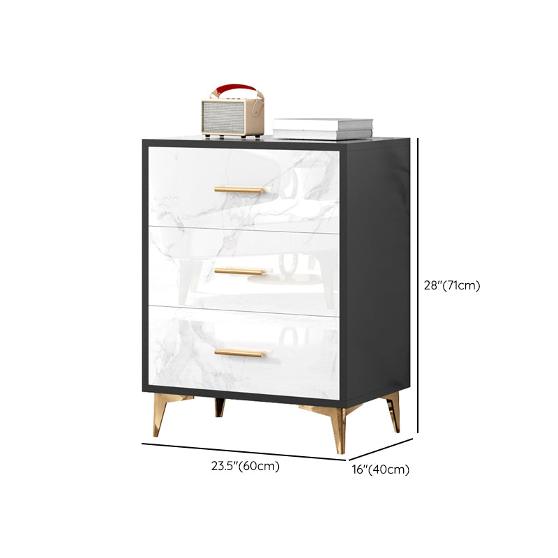 Modern Dresser Manufactured Wood Storage Chest Dresser with 3/4/5/6 Drawers