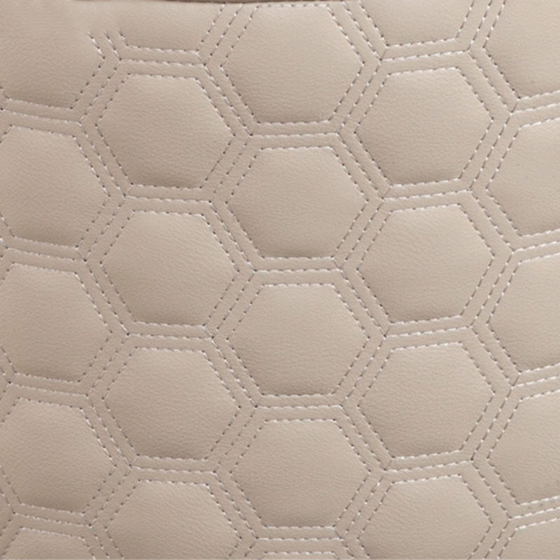 Genuine Leather Standard Stool Modern Minimalist Round Footrest