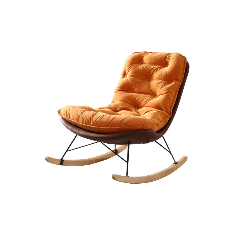 Modern Light Luxury Lazy Sofa Chair Leisure Lounge Rocking Chair