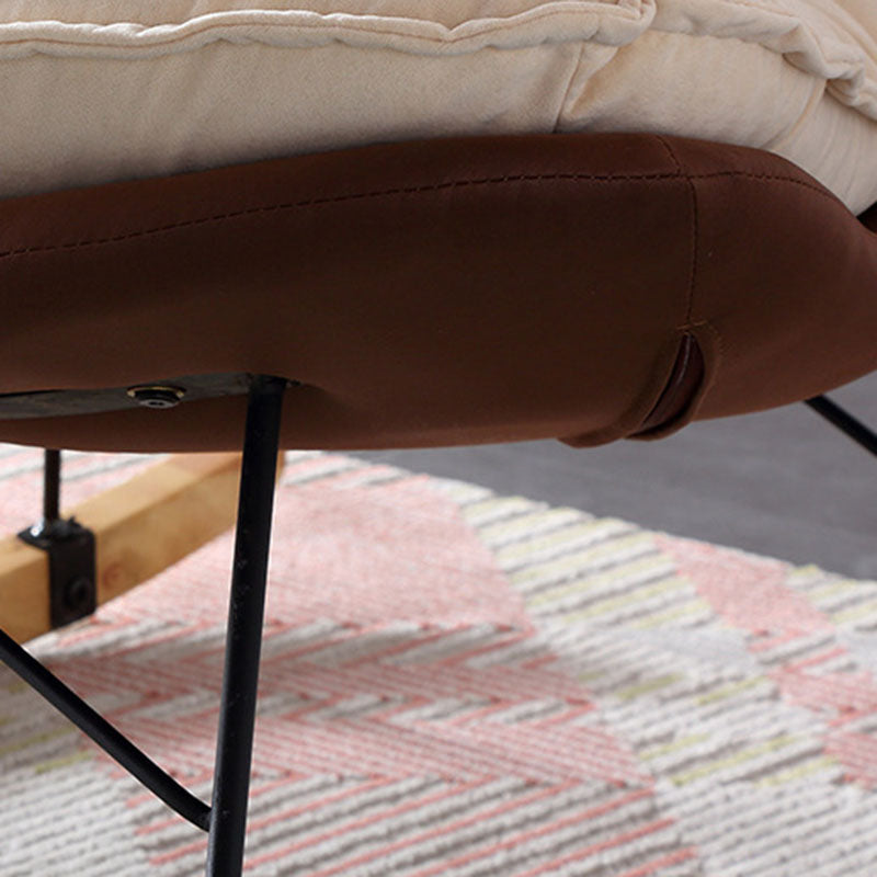 Modern Light Luxury Lazy Sofa Chair Leisure Lounge Rocking Chair