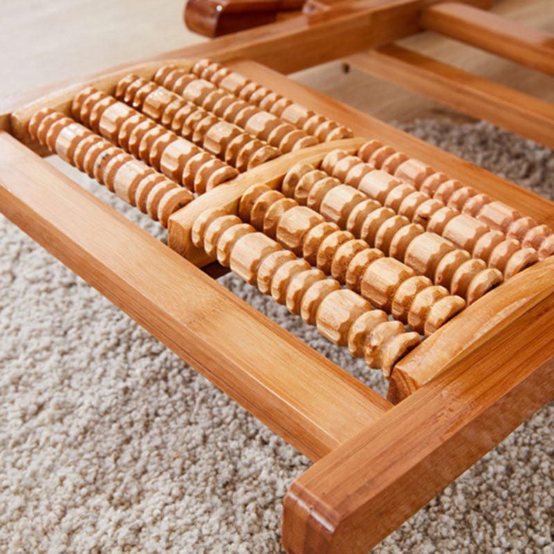 Modern Style Indoor Rocking Chair Natural Ratten Rocking Chair