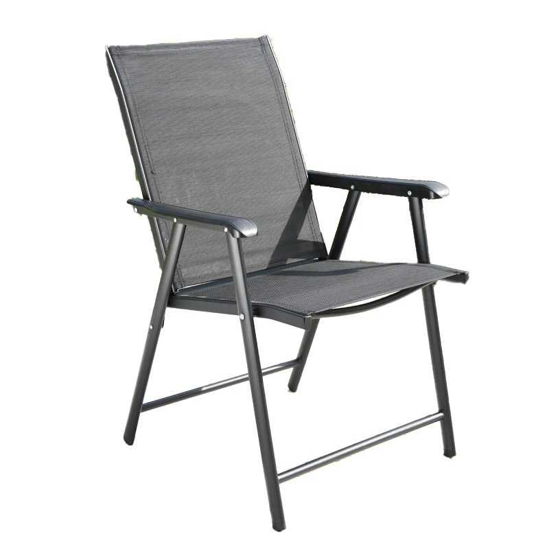 Tropical Outdoor Bistro Chairs Rattan Folding Outdoors Dining Chairs