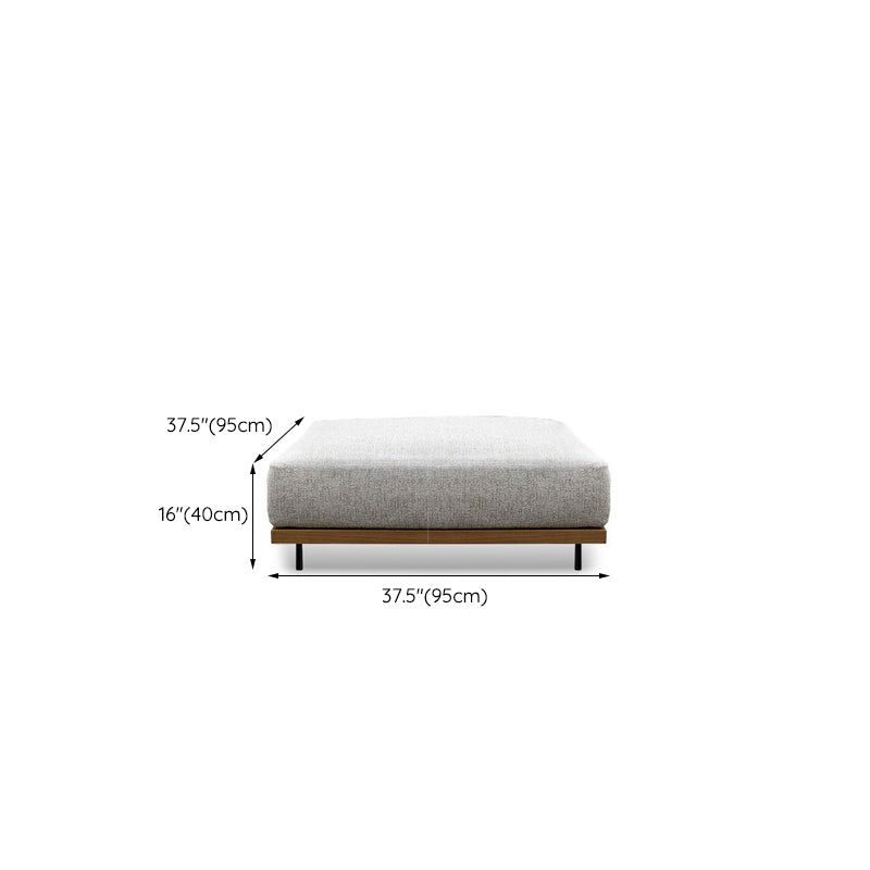 Tropical Rattan Outdoor Patio Sofa Water Resistant Outdoor Patio Sofa with Cushions