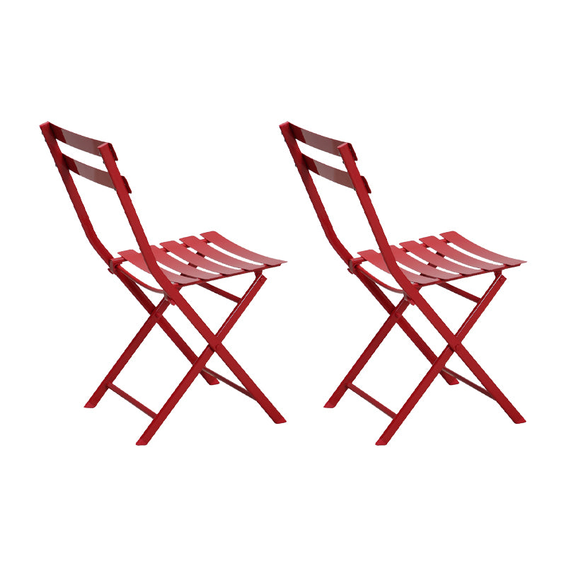 17" Wide Contemporary Side Chair Folding Armless Dining Side Chair