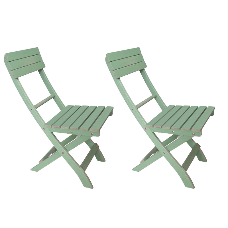 18" Wide Contemporary Side Chair Green Armles Dining Side Chair