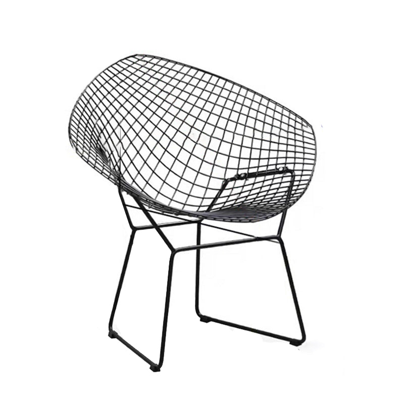 Rust Resistant Metal Side Chair Upholstered No Natural Variation Dining Side Chair
