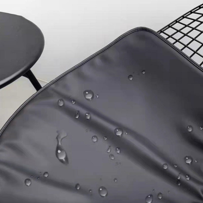 Rust Resistant Metal Side Chair Upholstered No Natural Variation Dining Side Chair
