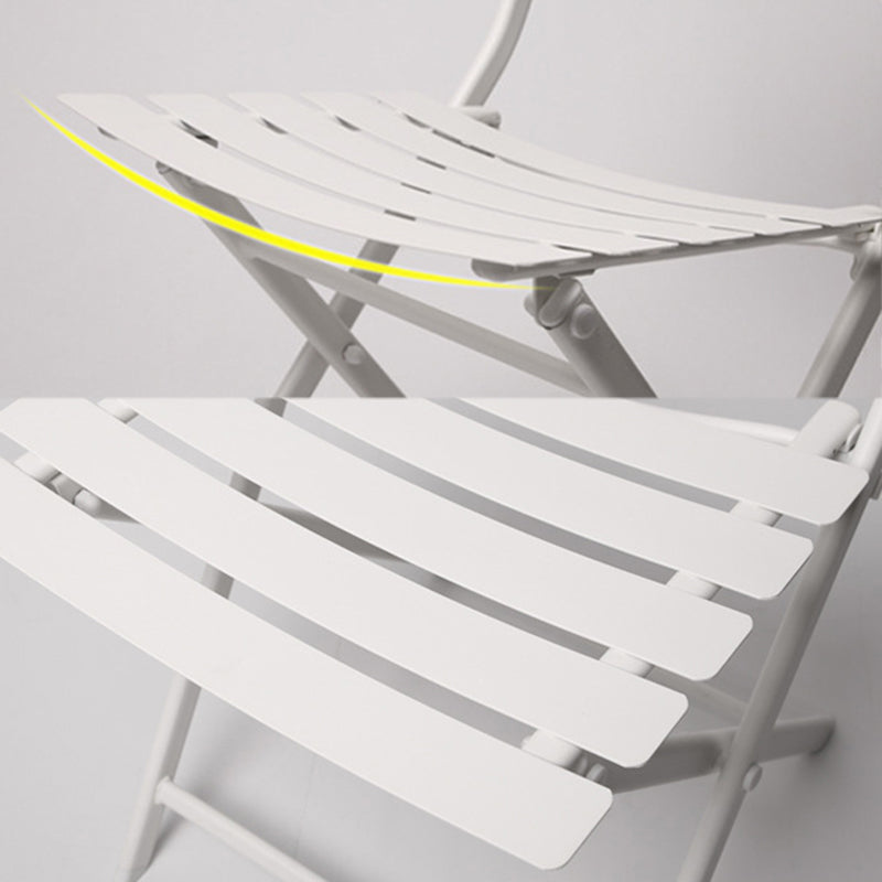 Folding Dining Side Chair No Distressing Modern Metal Side Chair