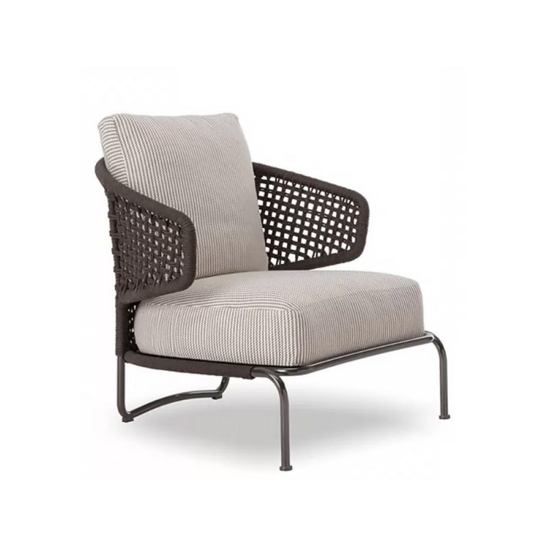 UV Resistant Metal Patio Sofa Outdoor Patio Sofa with Cushion