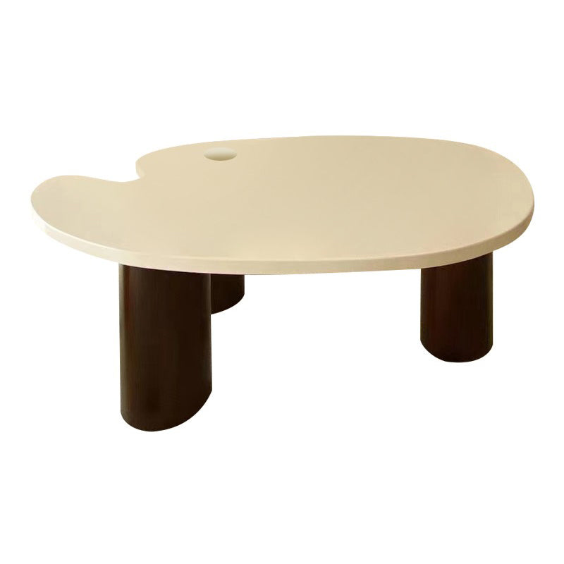 Modern Irregular 1 Single Coffee Table 15.-In High 3 Legs Cocktail Table