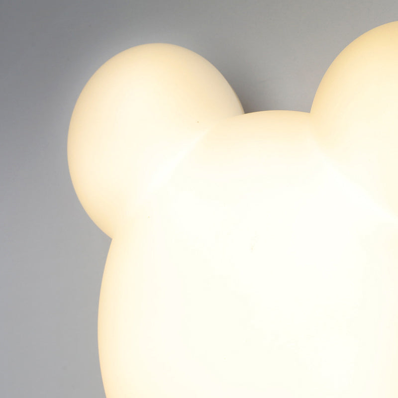 Geometric Wall Mount Lighting Simple Plastic 1 Light Wall Mounted Light for Bedroom