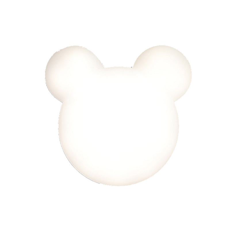 Geometric Wall Mount Lighting Simple Plastic 1 Light Wall Mounted Light for Bedroom