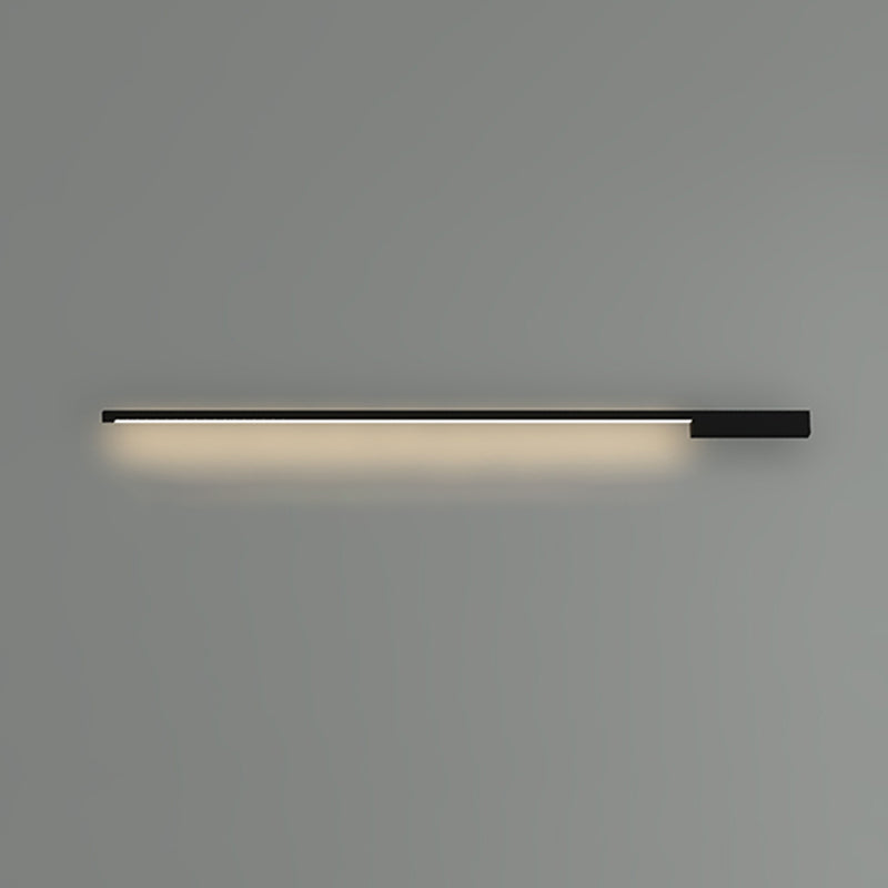 Nordic Style LED Vanity Light Iron Strip Shape Vanity Lamp for Shower Room