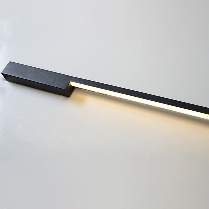 Nordic Style LED Vanity Light Iron Strip Shape Vanity Lamp for Shower Room